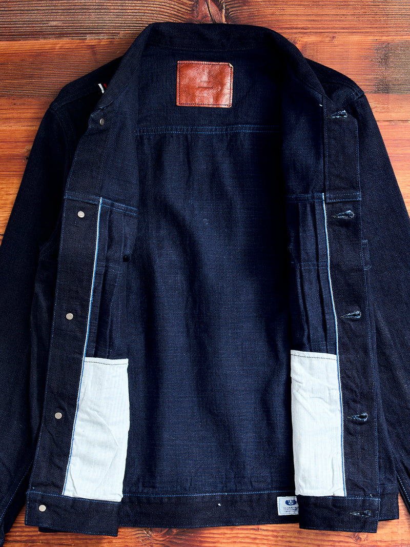 TNK402ID "Double Indigo" 15oz Type-2 Denim Jacket