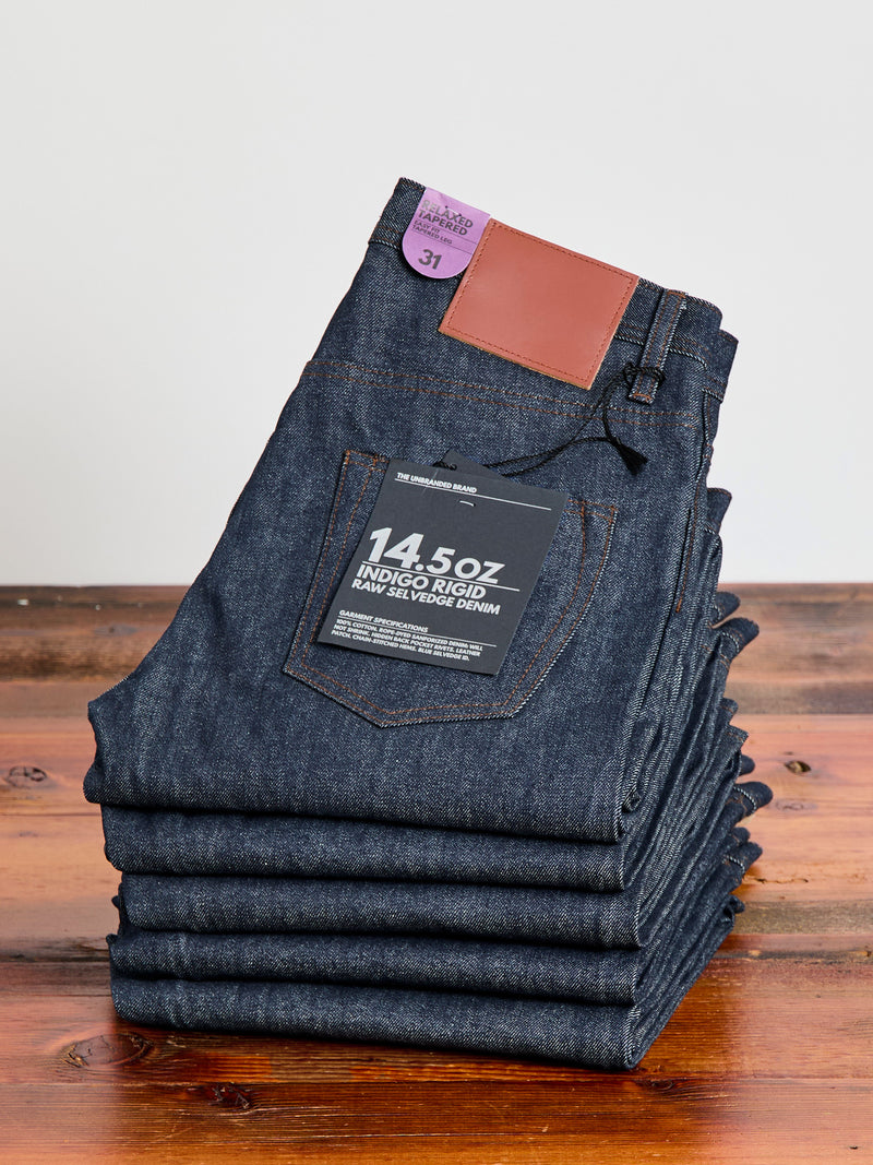 UB601 14.5oz Selvedge Denim - Relaxed Tapered Fit