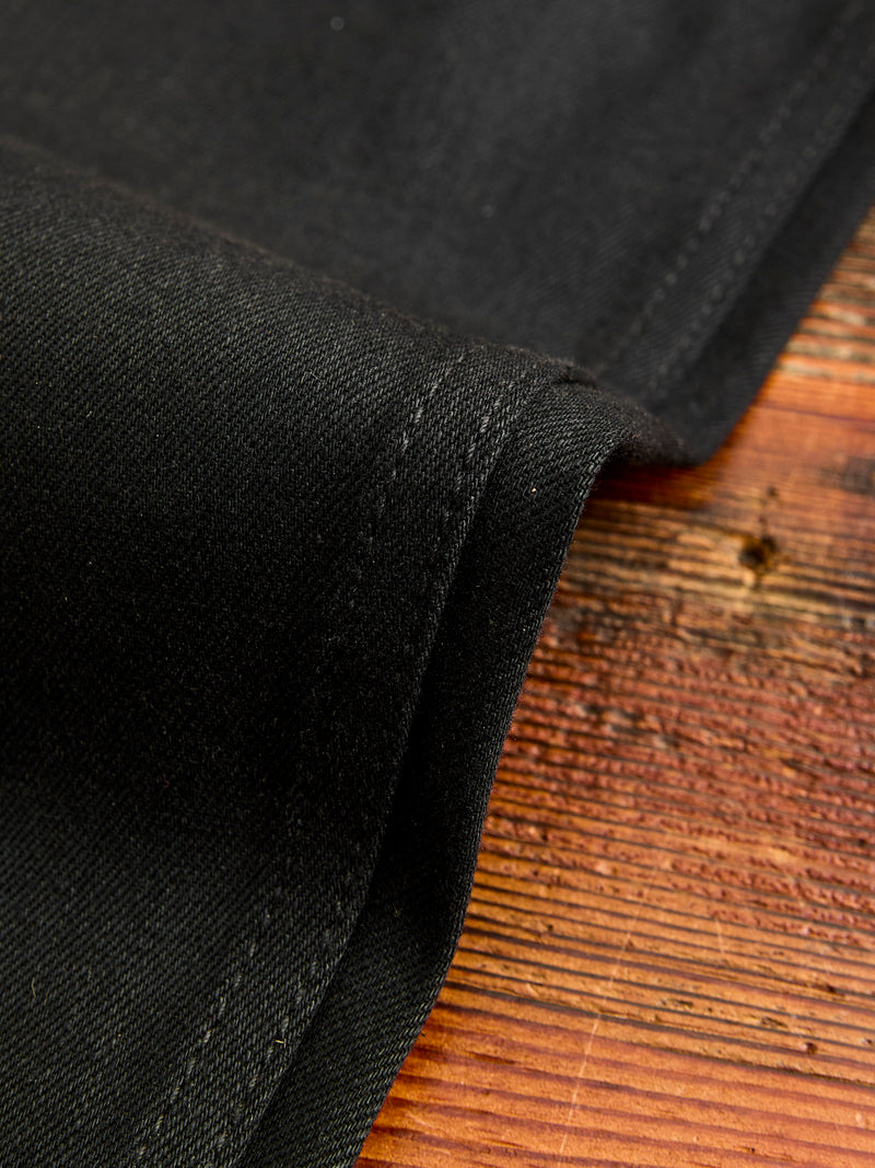 UB644 11oz Black Stretch Selvedge - Relaxed Tapered Fit