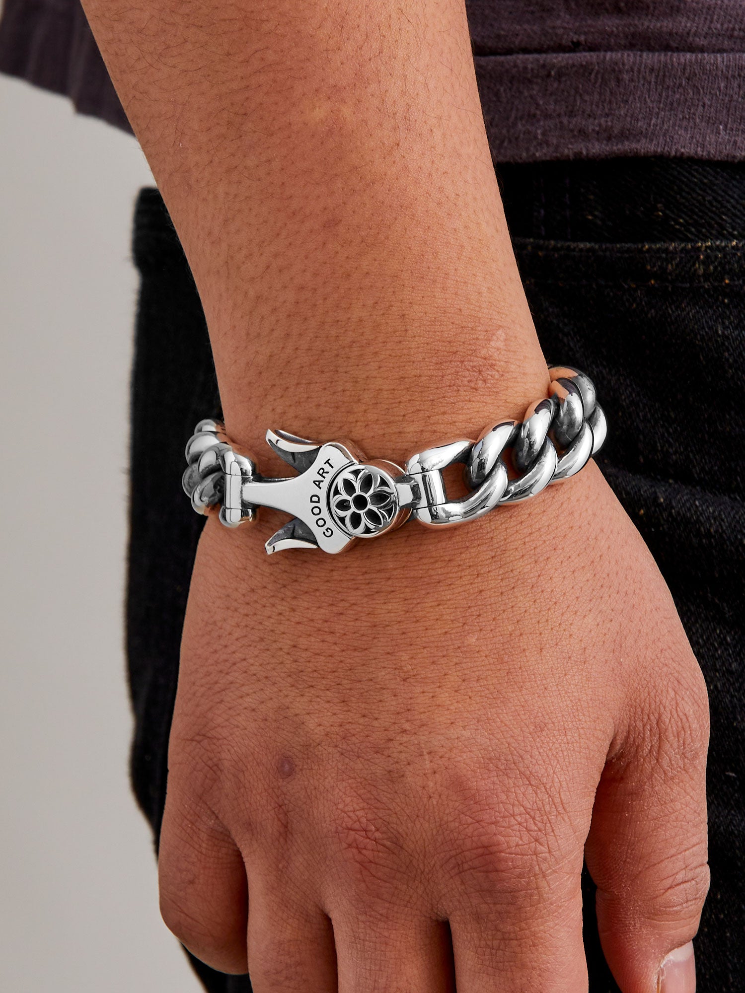 Model 10 Bracelet Size B in Sterling Silver – Blue Owl Workshop