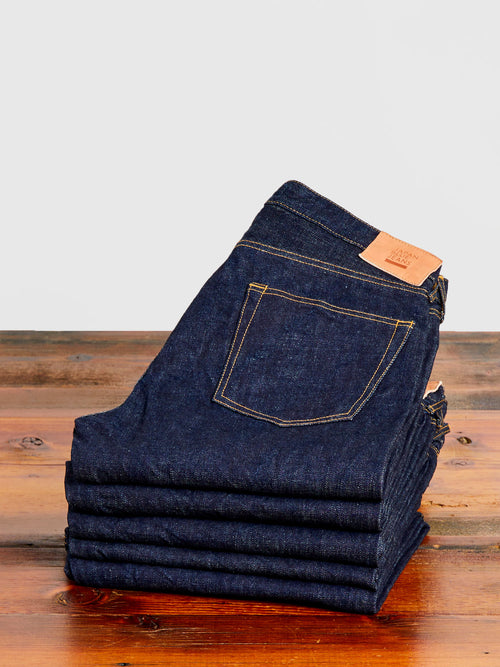 J401-IND "Circle" 14.8oz Selvedge Denim - Classic Straight Fit