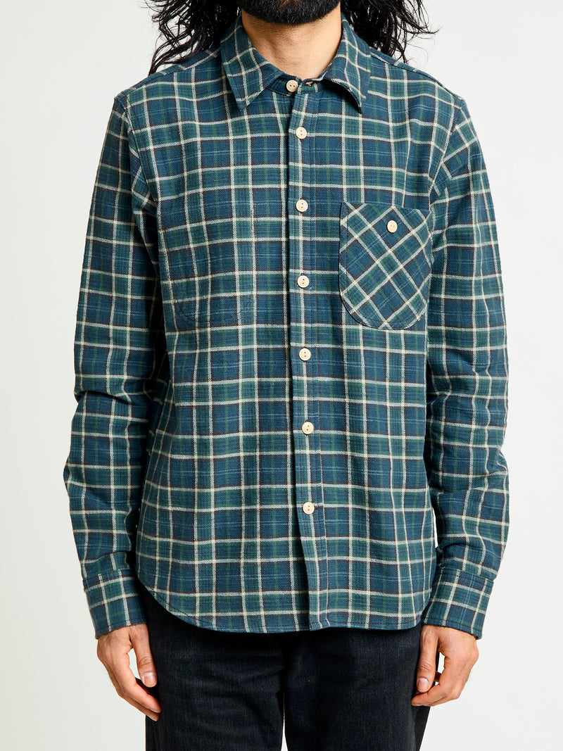 "Jumper Shirt" in Vintage Slub Plaid