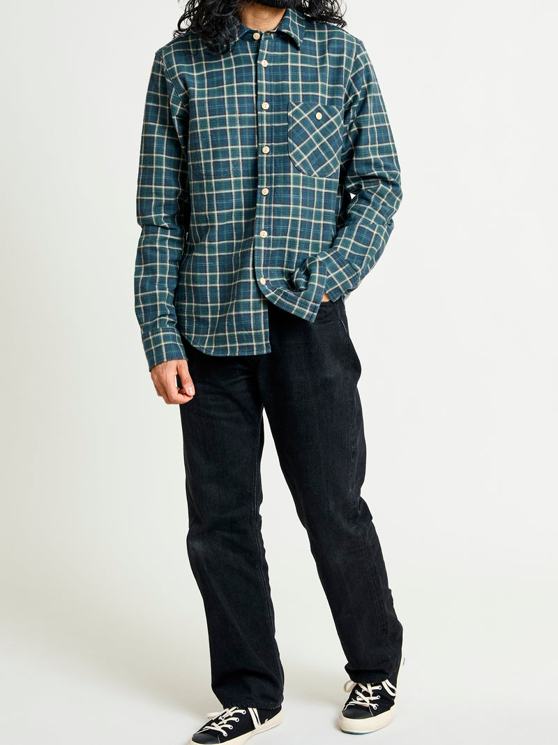 "Jumper Shirt" in Vintage Slub Plaid