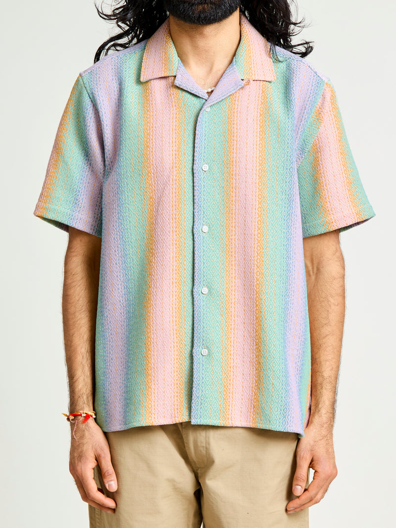 Baja Blanket Camp Shirt in Pastel