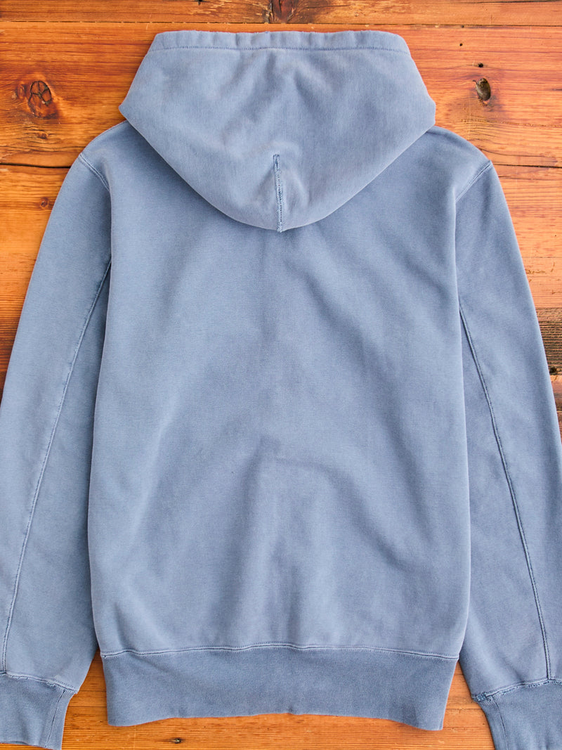 Special Finish Zip Hoodie in Navy