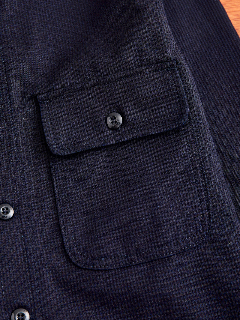 "Field Shirt" in Indigo Whip Cord