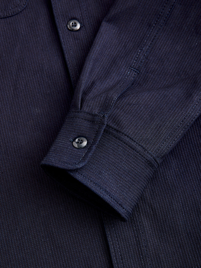 "Field Shirt" in Indigo Whip Cord