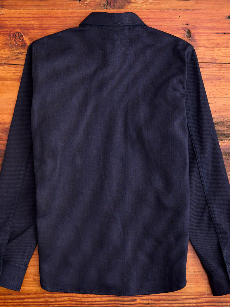 "Field Shirt" in Indigo Whip Cord