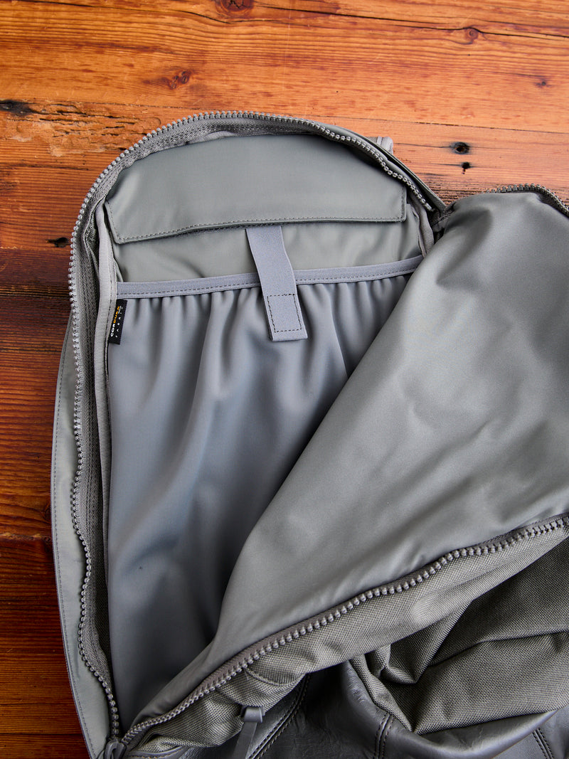 Cordura 22L Backpack in Grey Lambskin