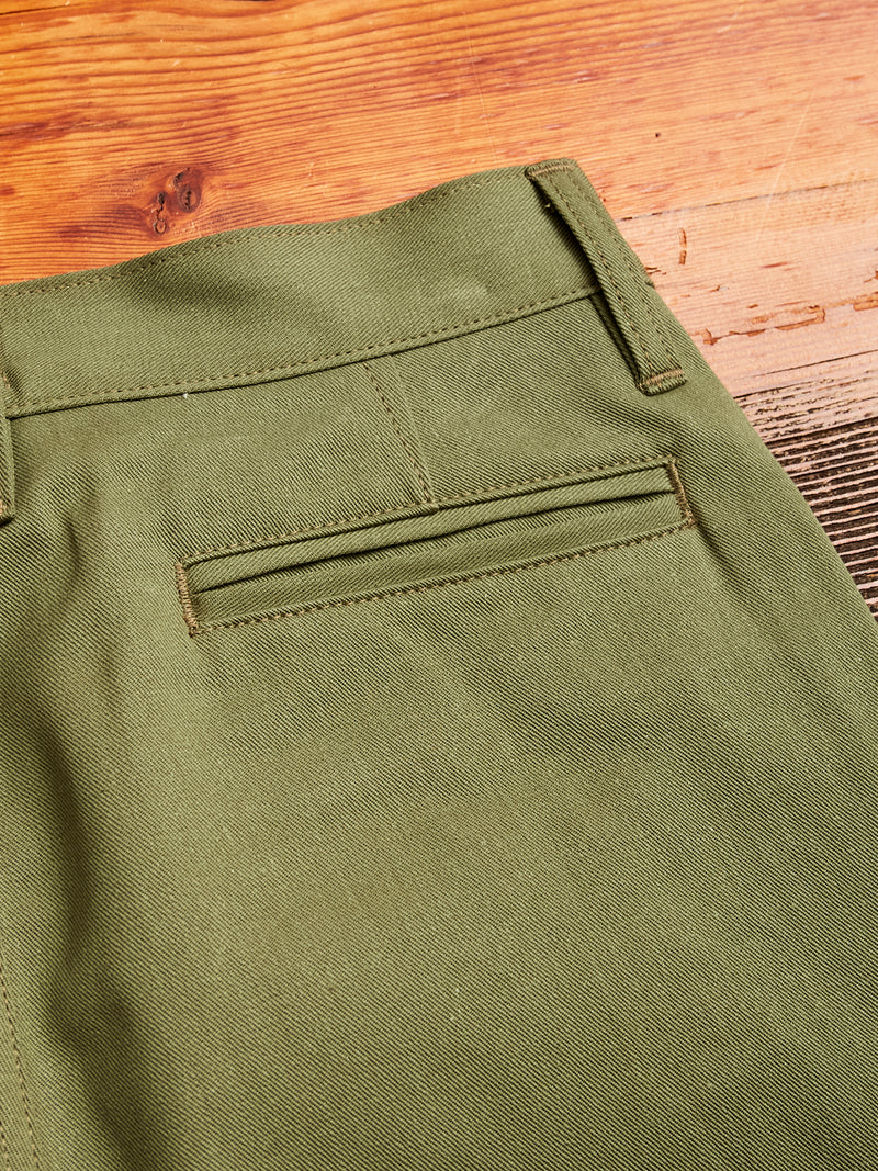 CH-55x 12oz Selvedge Chino in Olive