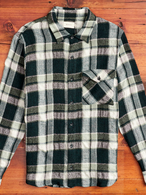 Avery Flannel Shirt in Vine