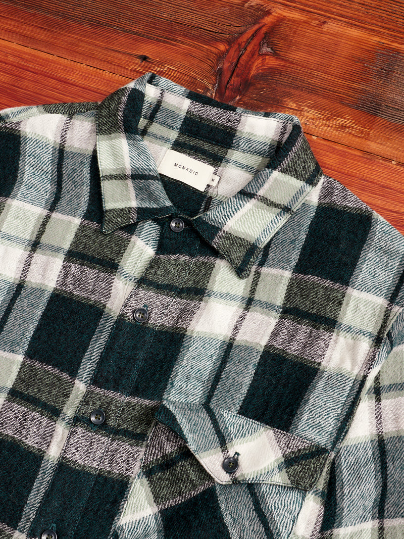 Avery Flannel Shirt in Vine