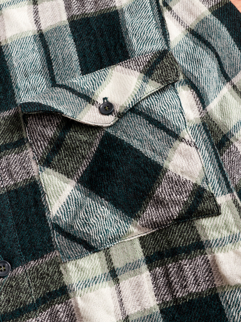 Avery Flannel Shirt in Vine