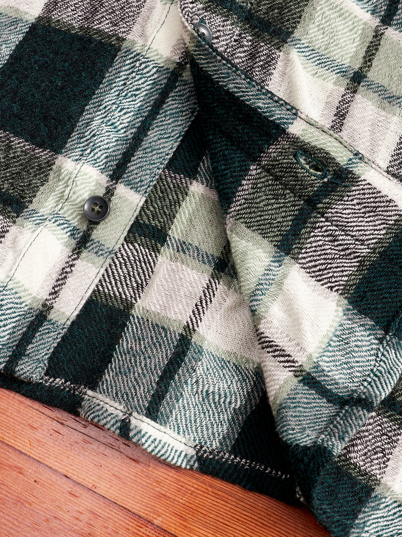 Avery Flannel Shirt in Vine