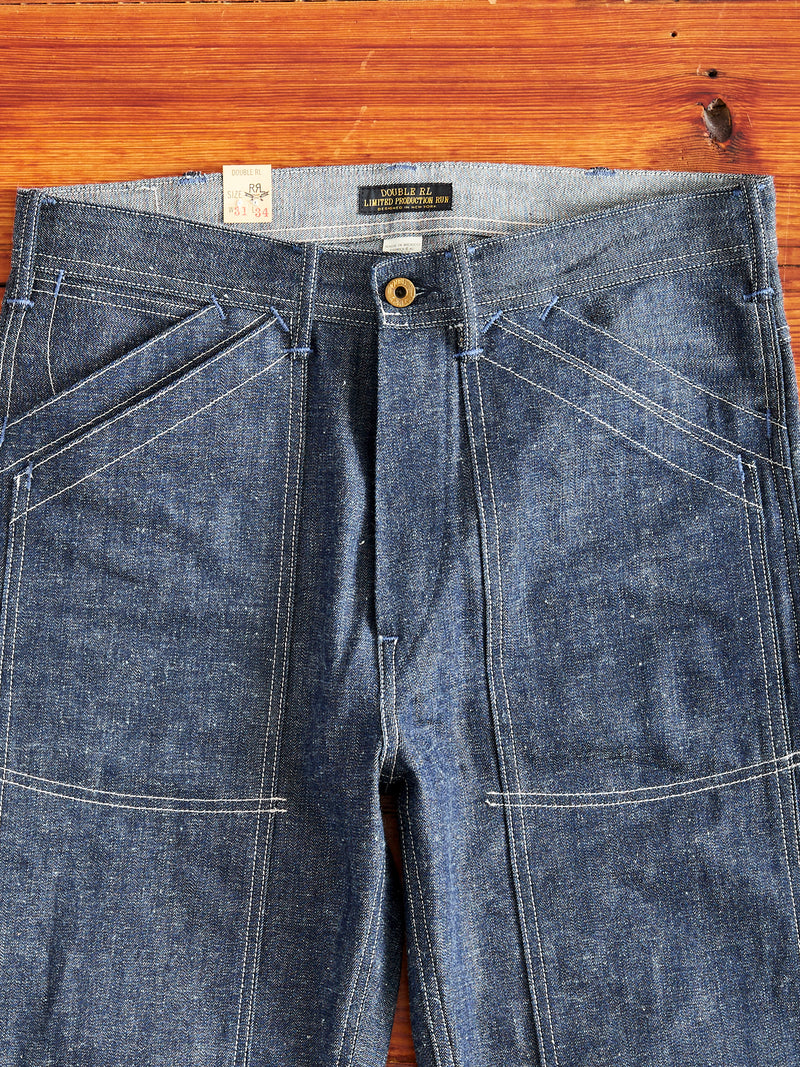 Limited Edition 10.75oz Double Knee Carpenter Selvedge Denim - Straight Fit