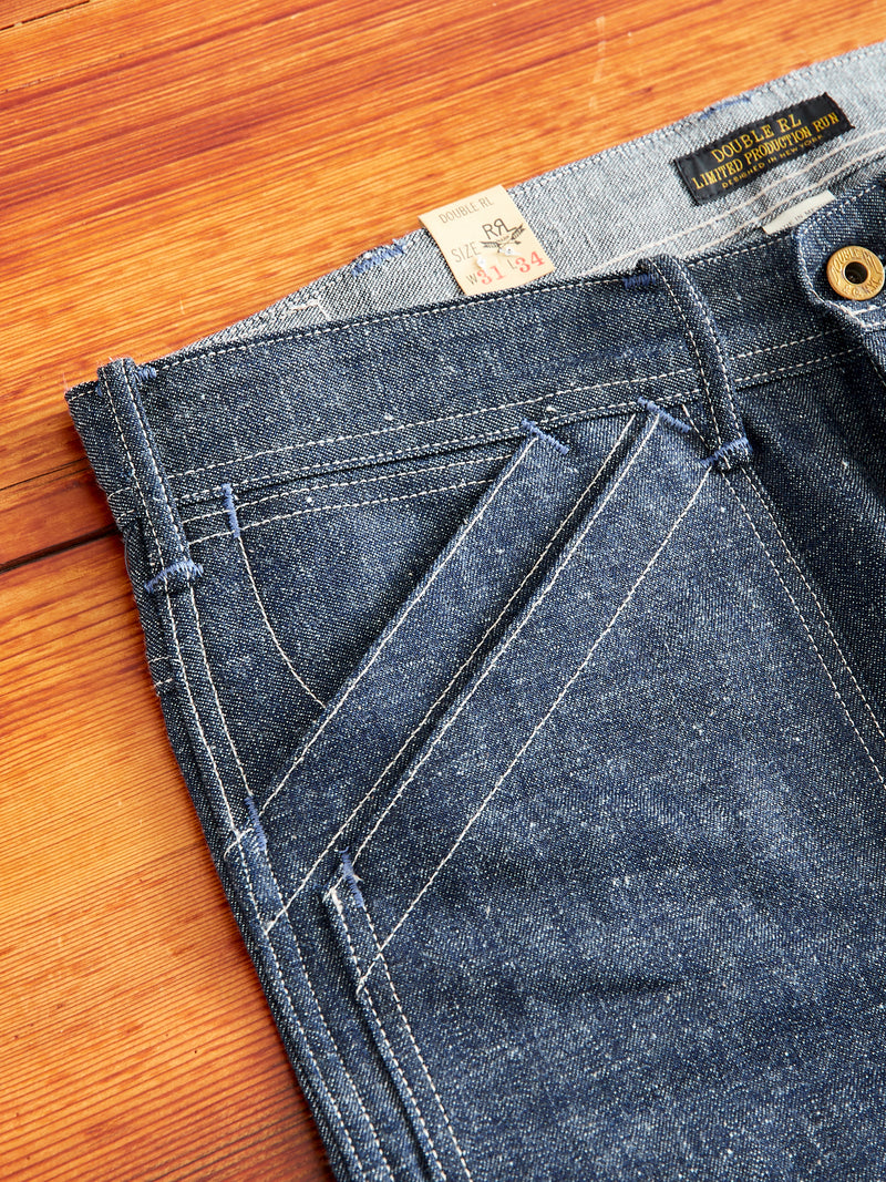 Limited Edition 10.75oz Double Knee Carpenter Selvedge Denim - Straight Fit