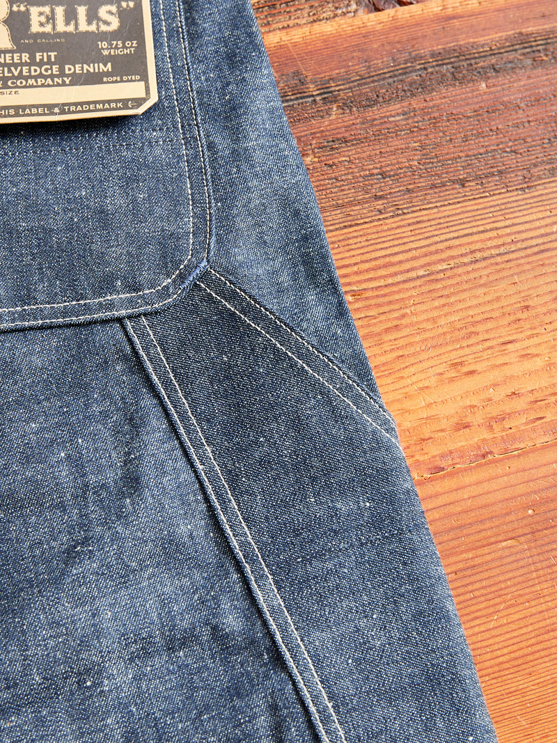 Limited Edition 10.75oz Double Knee Carpenter Selvedge Denim - Straight Fit