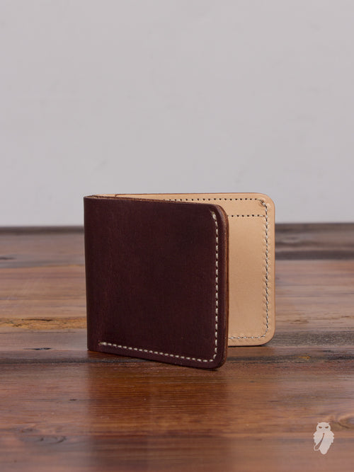 Bifold Wallet in Illini Latigo