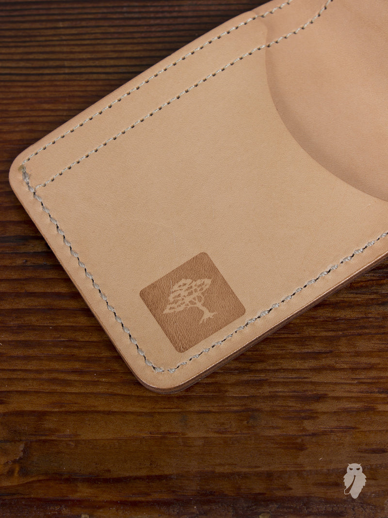 Bifold Wallet in Natural Horsehide