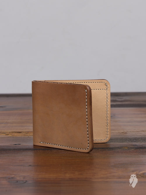 Bifold Wallet in Natural Horsehide