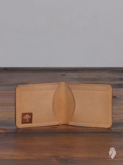 Bifold Wallet in Navy Chromexcel