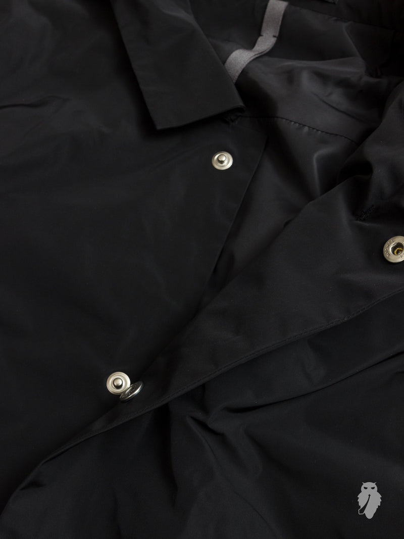 Taffeta Coaches Jacket in Black