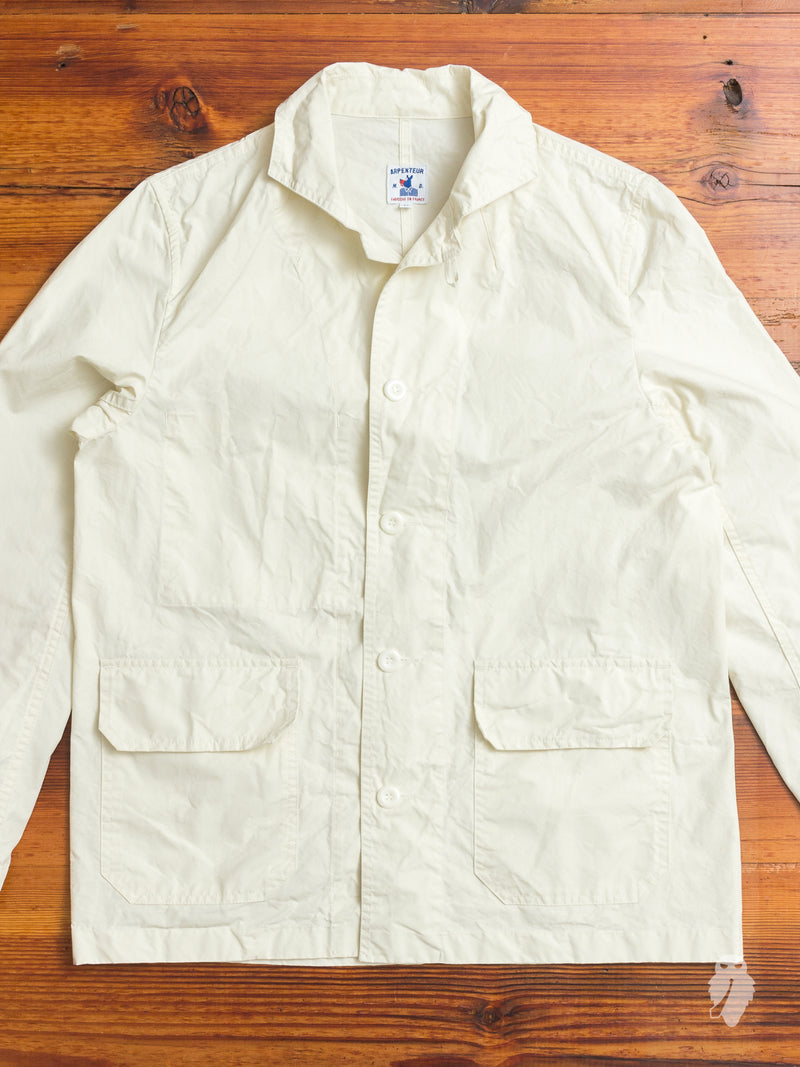 "Mayenne" Work Jacket in Cream