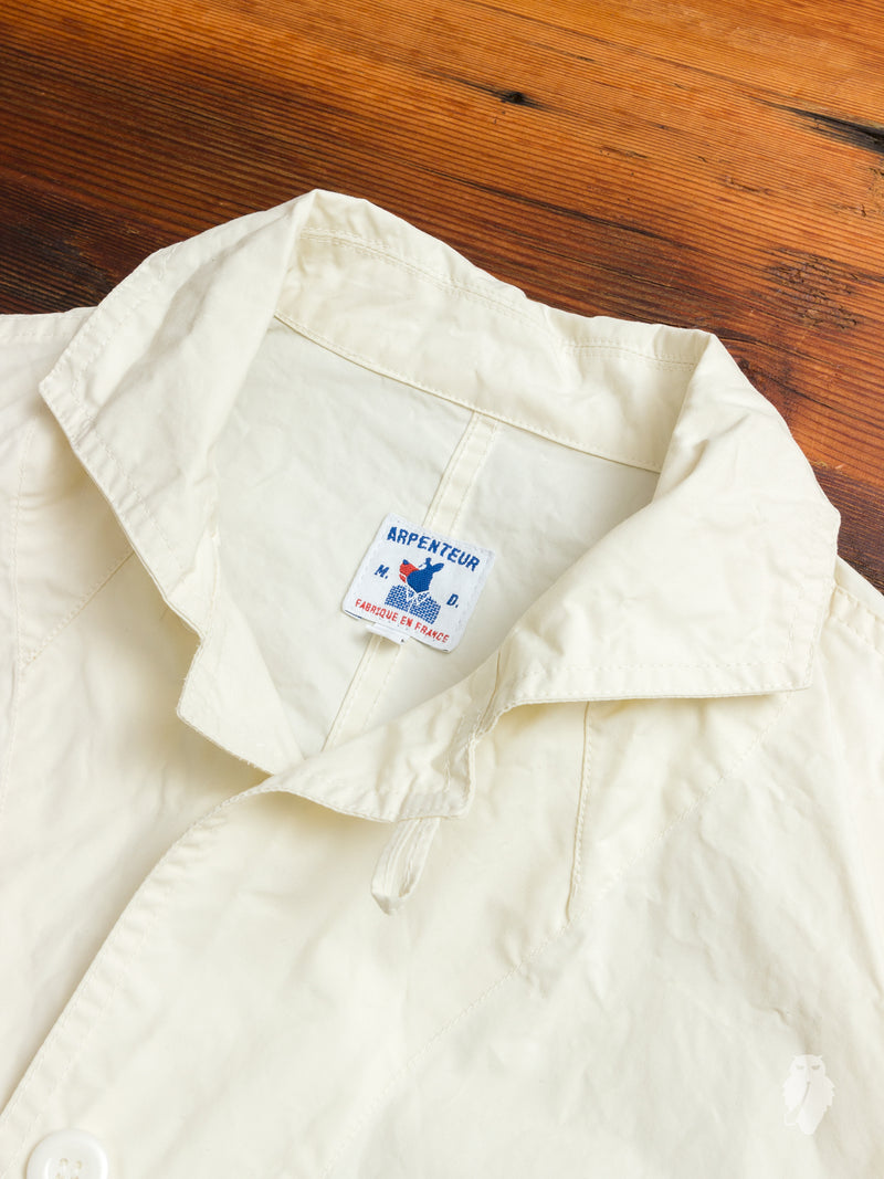 "Mayenne" Work Jacket in Cream