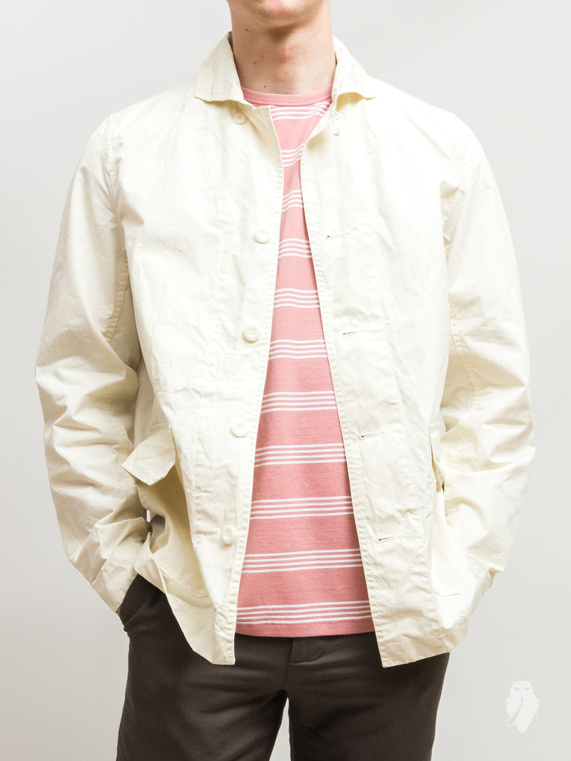 "Mayenne" Work Jacket in Cream