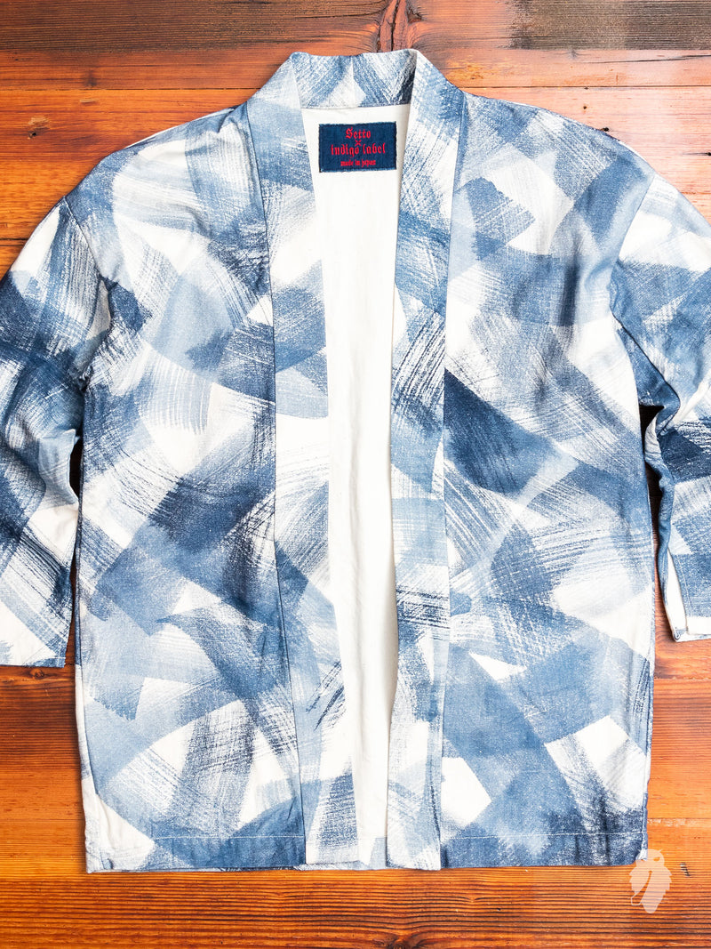 Artisan Haori Shirt in Indigo