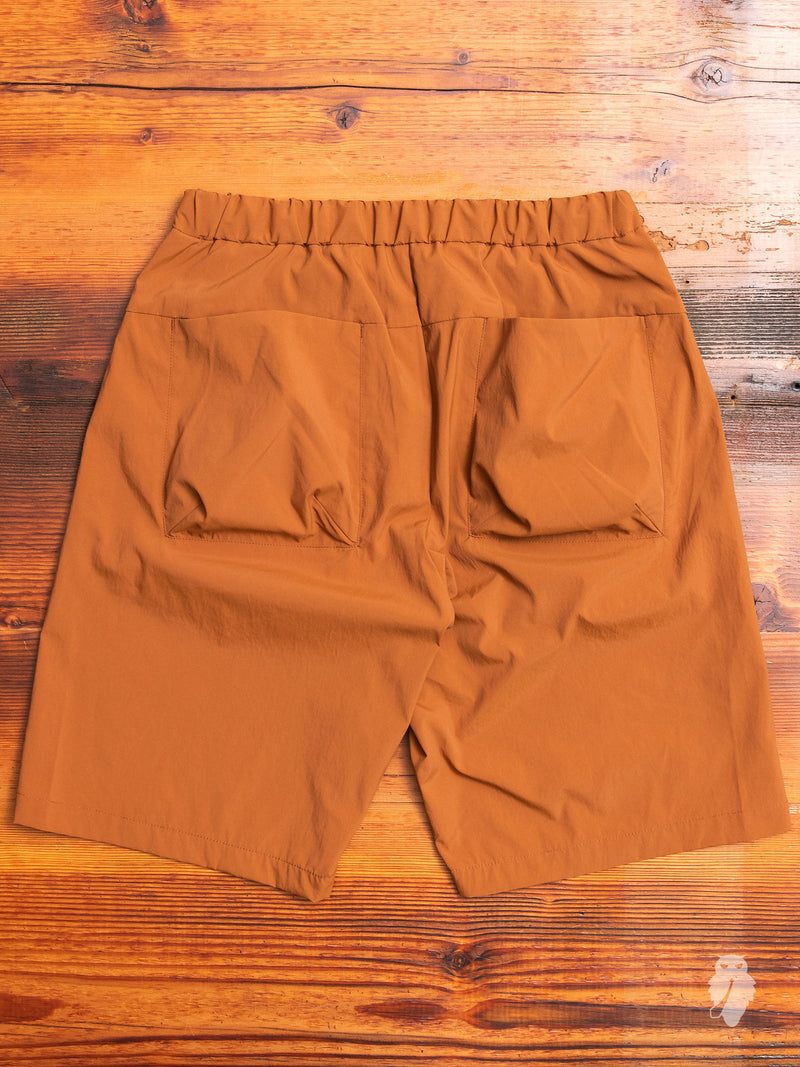 Relaxed Shorts in Orange