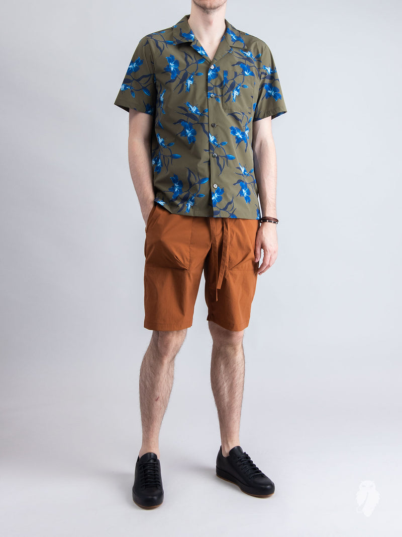 Relaxed Shorts in Orange