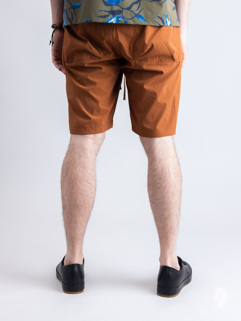 Relaxed Shorts in Orange