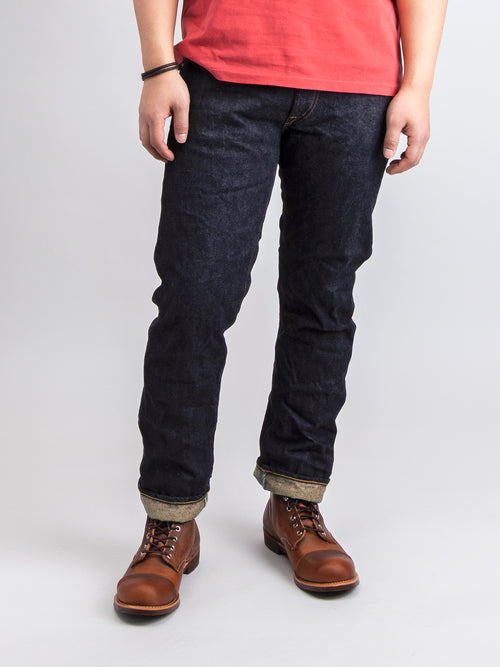 15oz Rinsed Selvedge Denim - Slim Fit