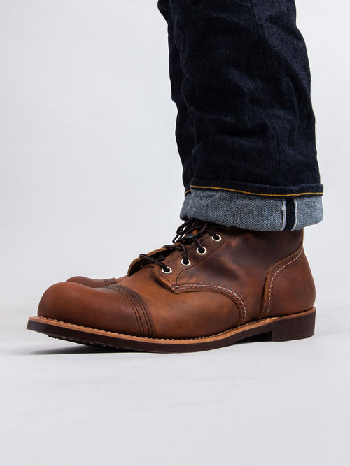 8085 Iron Ranger Boot in Copper Rough & Tough