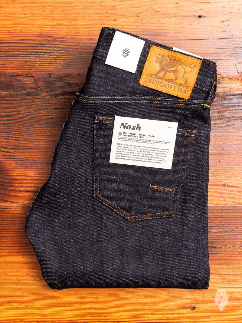 "No. 9" 14oz Selvedge Denim - Nash Tapered