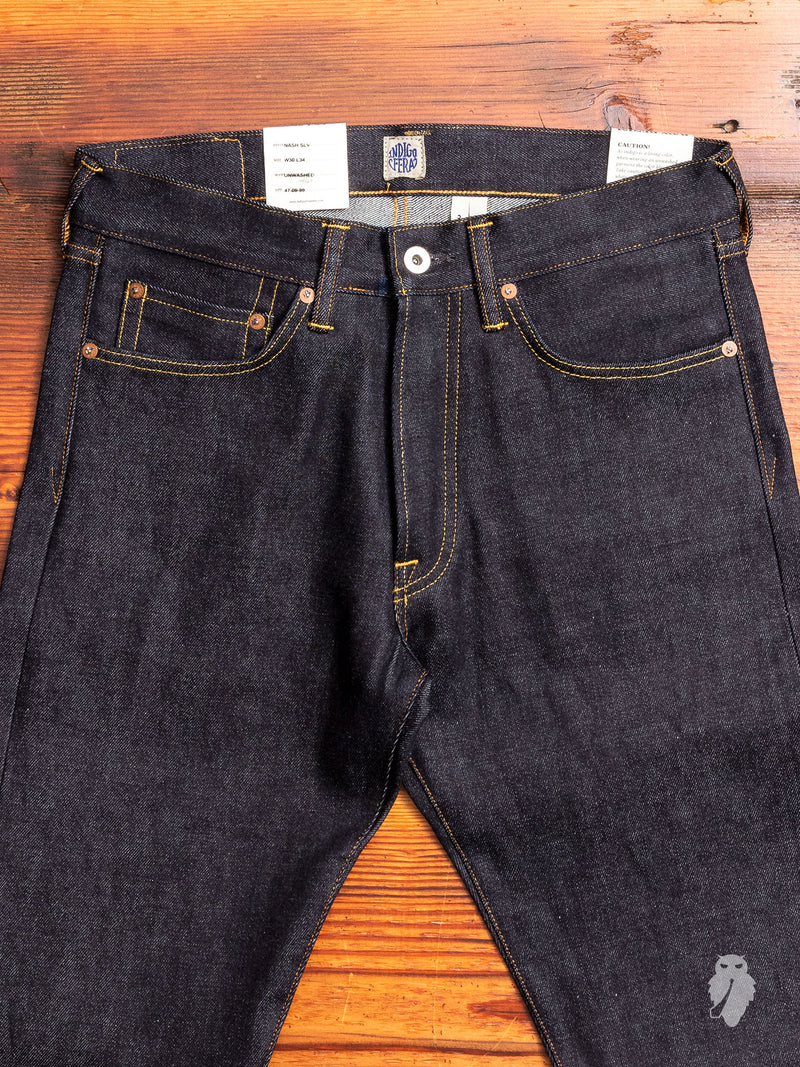 "No. 9" 14oz Selvedge Denim - Nash Tapered