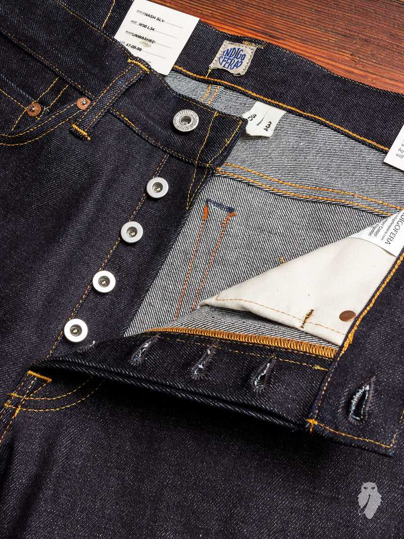 "No. 9" 14oz Selvedge Denim - Nash Tapered