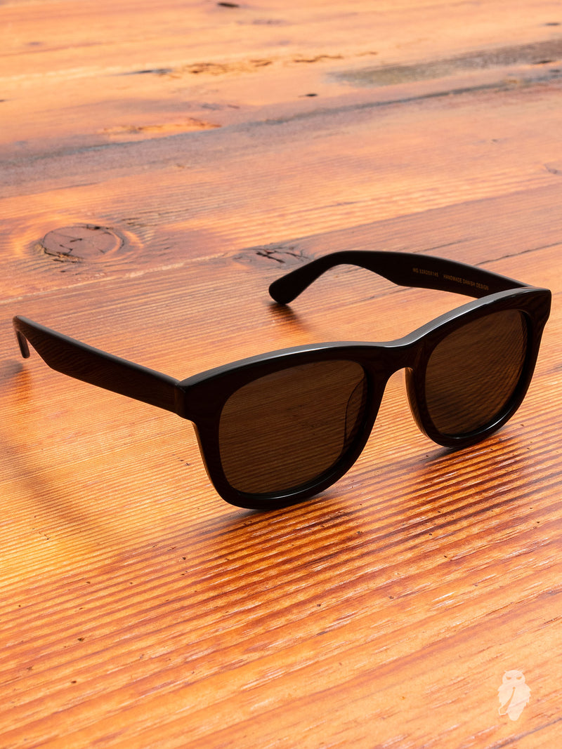 "Wolfgang" Sunglasses in Black