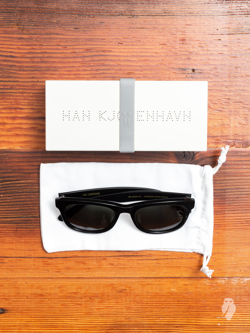 "Wolfgang" Sunglasses in Black