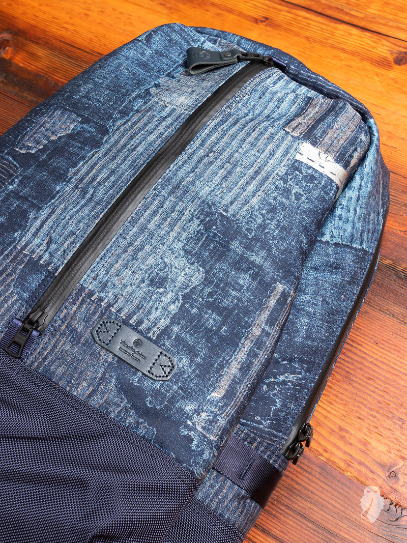 "Master-Piece x FDMTL" Backpack in Boro Jacquard