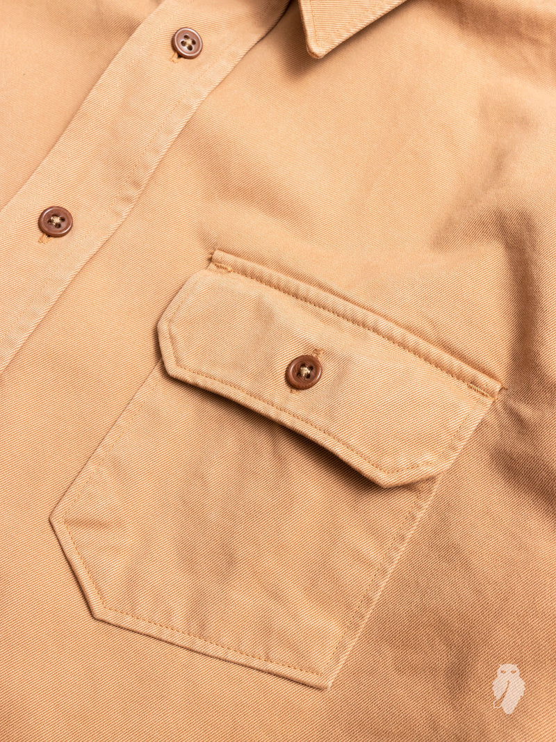 Alamo Shirt in Khaki Beige