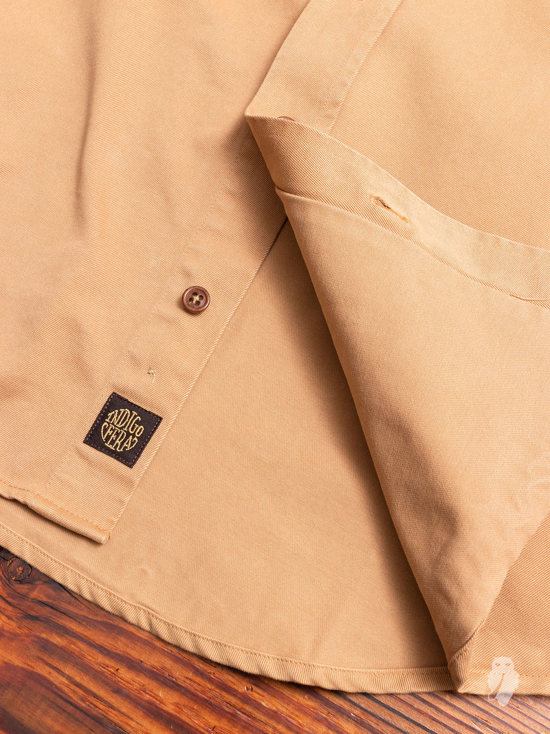 Alamo Shirt in Khaki Beige