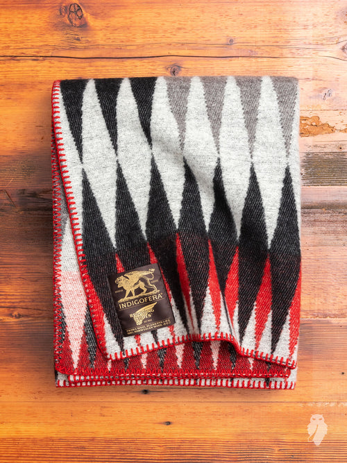 "Redwing" Norwegian Wool Blanket