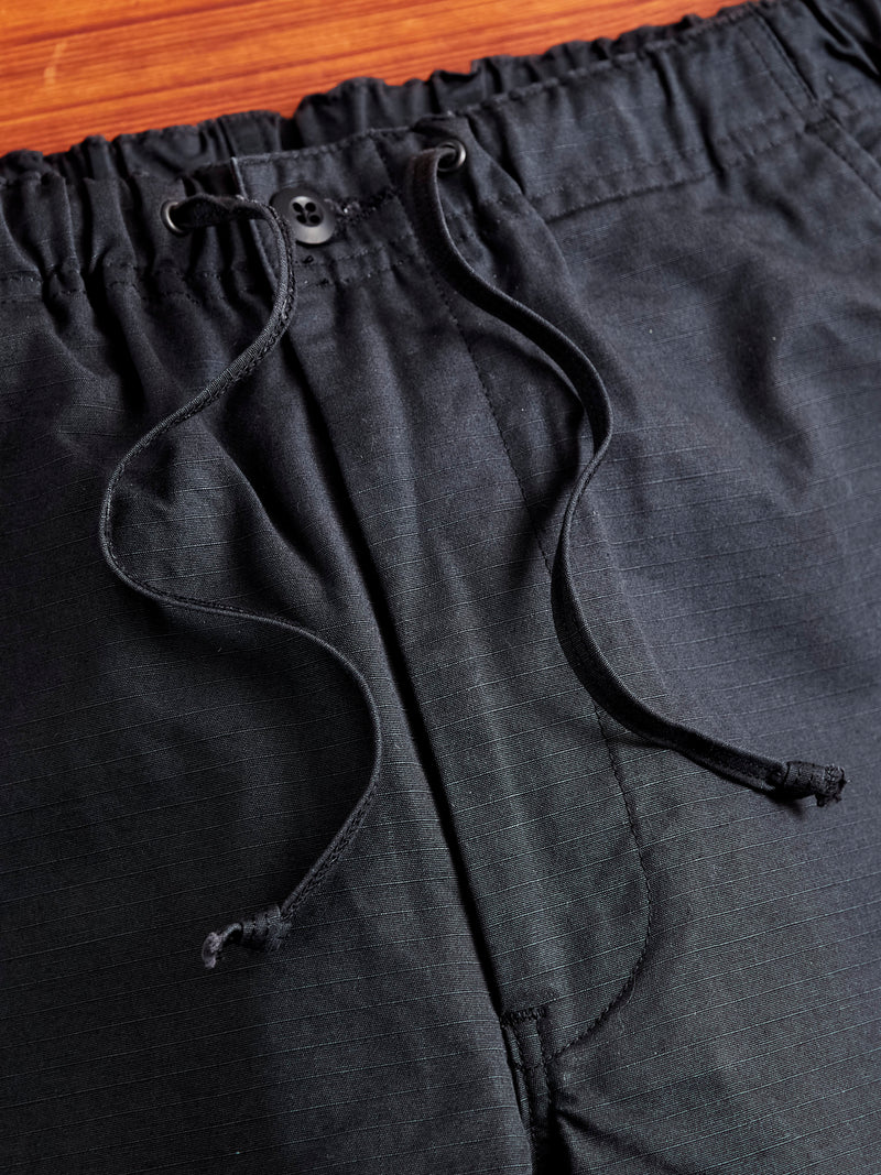 New Yorker Shorts in Sumi Black Ripstop