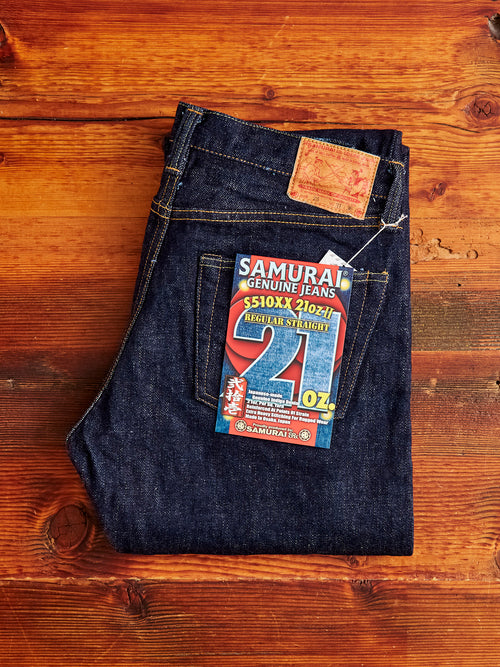 S510XX21ozII "Cho-Kiwami" 21oz Selvedge Denim - Regular Straight Fit