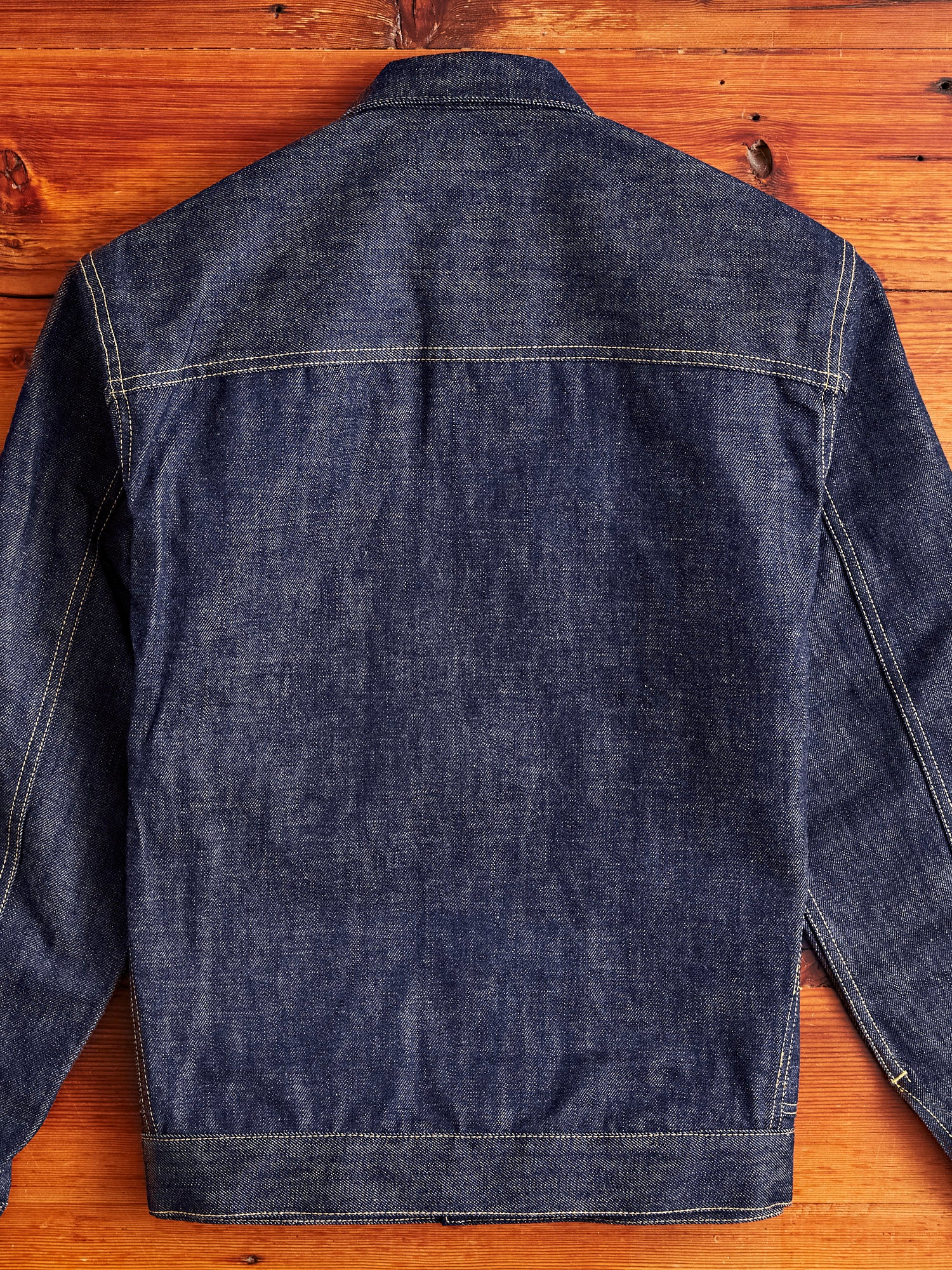 14oz Selvedge Denim Gardener R Jacket in Indigo – Blue Owl Workshop