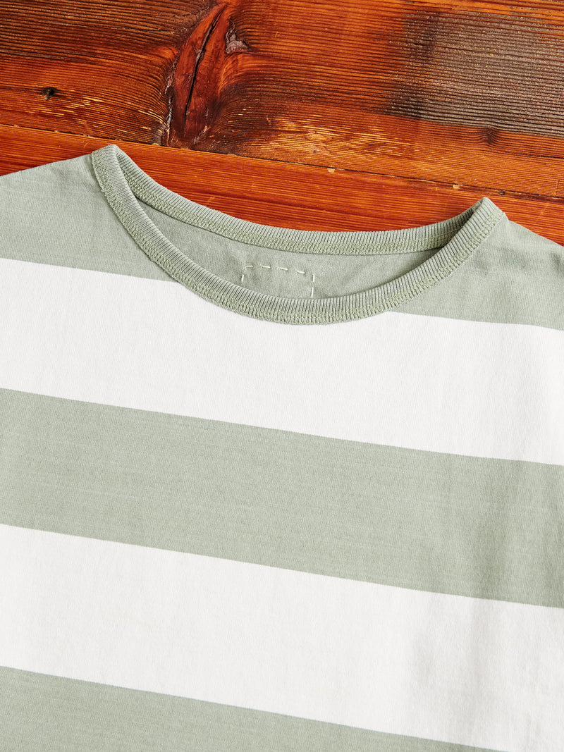 Broader Tee S/S Rugger in Lt. Green