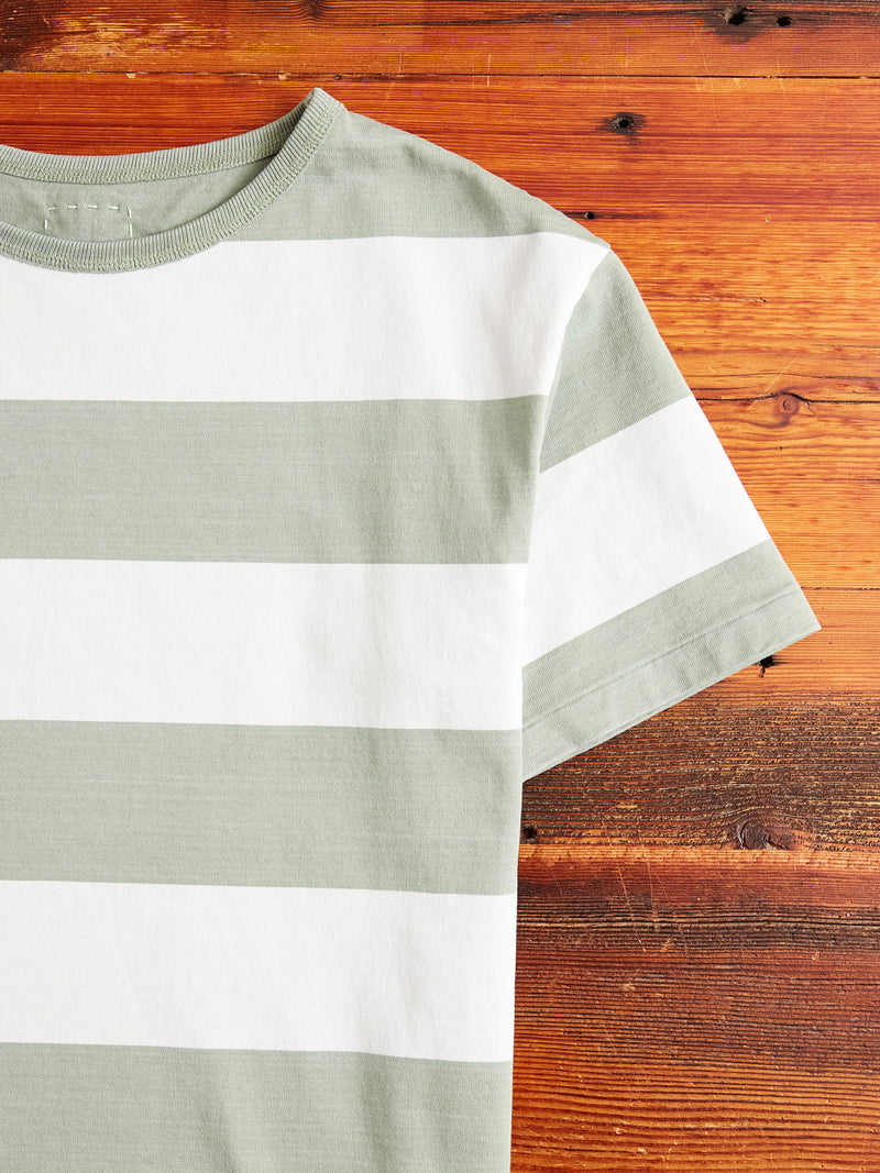 Broader Tee S/S Rugger in Lt. Green