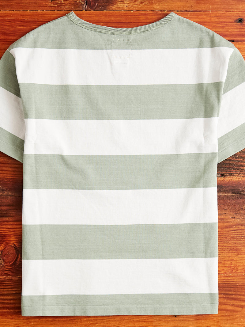 Broader Tee S/S Rugger in Lt. Green